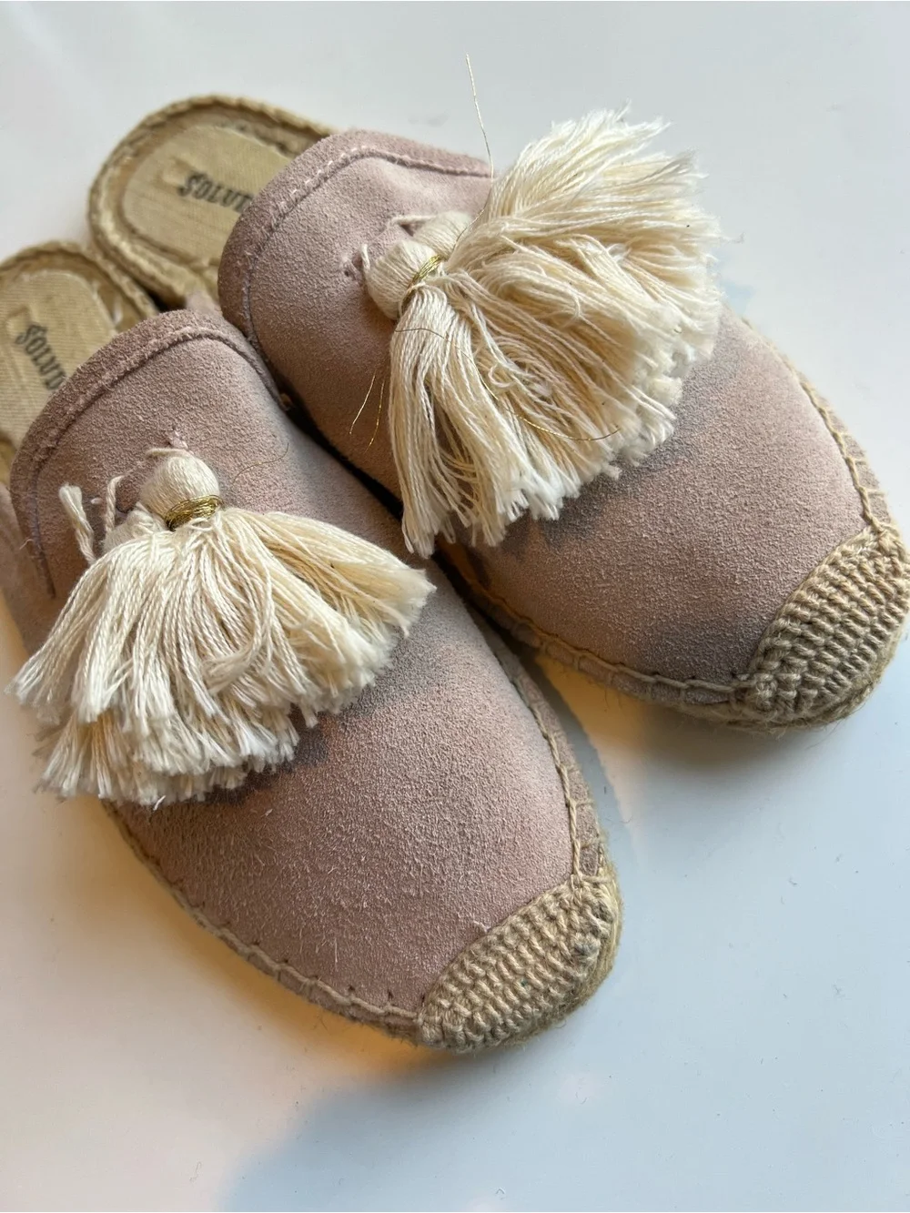 Soludos suede tassel